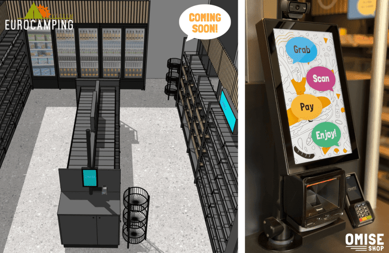 Neu auf unserem Campingplatz: SB-Shop