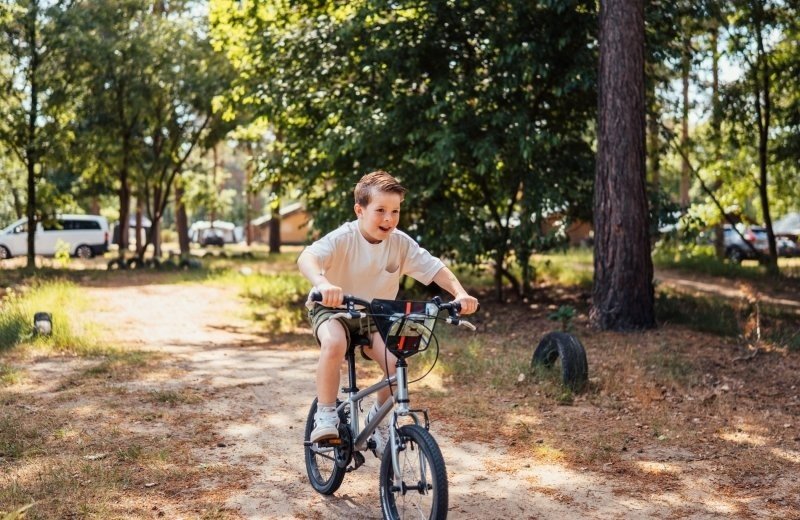Familiecamping met fietscrossbaan